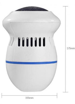 Набір для педикюру pedi vac callus remover with, універсальна пемза для ніг, шліфування для п'ят