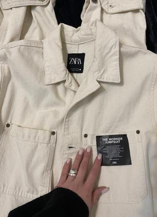 Комбинезон деним от zara