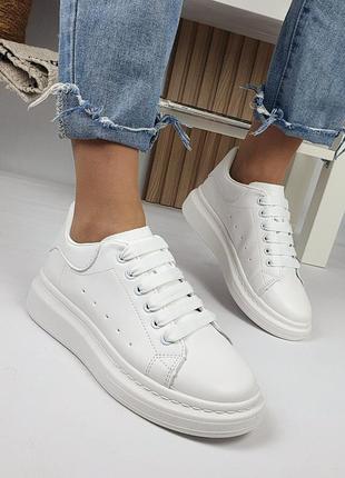 Акционная цена кожаные кроссовки кеды мокасины