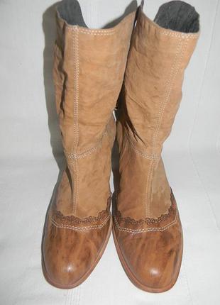 Жіночі шкіряні чобітки-ковбойки vic matie р. 36 дл.ст 23,5 см