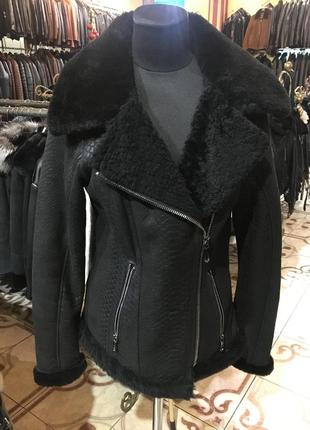 Сезонний розпродаж! натуральна жіноча дублянка!2 фото