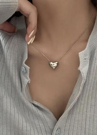 Подвеска silver heart