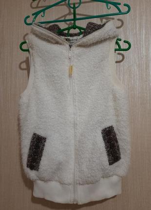 Жилет 44 р. букле-травка утеплений