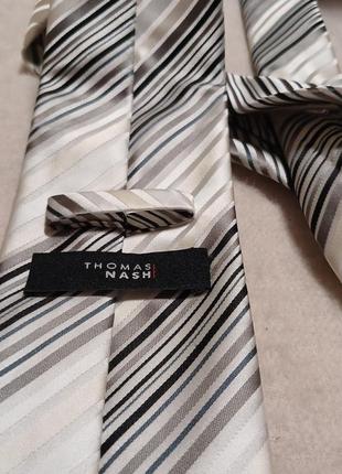 Якісна стильна нарядна краватка thomas nash8 фото