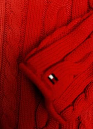 Хлопковый, удлиненный свитер th2 фото