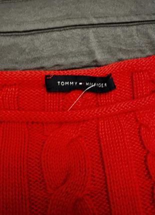 Хлопковый, удлиненный свитер th3 фото
