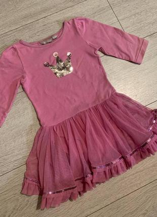 Платье розового цвета от kids by lindex🍭