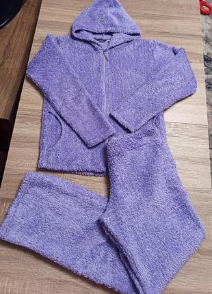 Піжама лавандова тепла, травичка