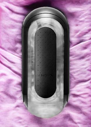 Мастурбатор tenga flip zero black, 18 см