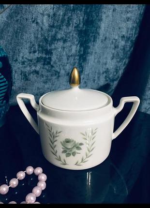 🔥 сахарница 🔥 винтаж нижняя фарфор
