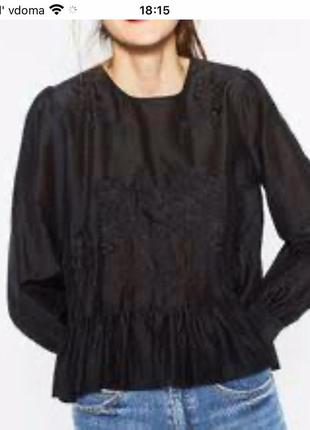 Блуза с вышивкой