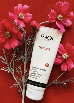 Gigi new age comfort day cream spf 20. джі джі нью ейдж крем спф 20 розлив від 20g1 фото