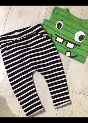 Летние штаны 12-18 мес бриджи