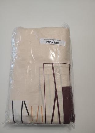 Простынь на резинке 200*180