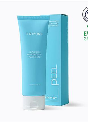 Пілінг-скатка з гіалуроновою кислотою trimay hyaluron microdelivery peeling gel1 фото