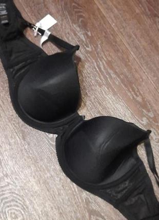 Брендовый новый лаконичный базовый бюстгалтер р.46 f/ 105 g от yours,косточки, поролон