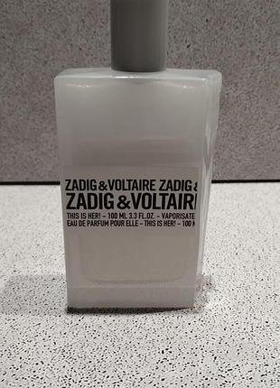 Zadig & voltaire this is her розпив