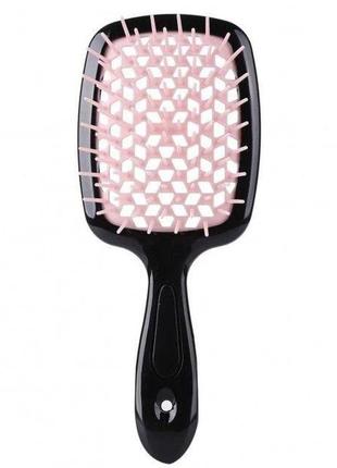 Расчёска superbrush для нарощенных волос. продувная