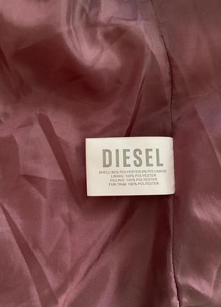 Стеганый пуховик куртка diesel оригинал7 фото