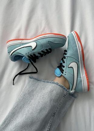 Нереальные кроссовки nike sb dunk low gulf club 58 голубые унисекс 36-45 р10 фото