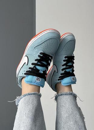 Нереальные кроссовки nike sb dunk low gulf club 58 голубые унисекс 36-45 р8 фото