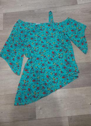 Блуза асимтричная