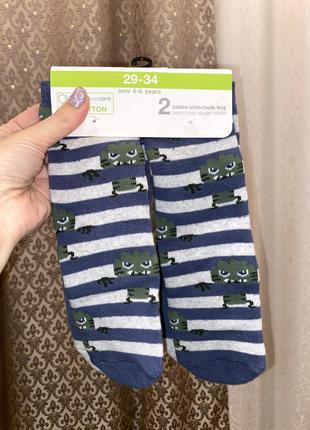 Махрові шкарпетки з стоперами // розмір: 6-8 років