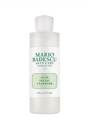 Гель для умывания против акне и пигментных пятен mario badescu acne facial cleanser1 фото