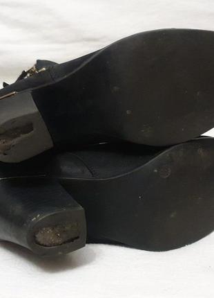 Женские ботинки полусапожки туфли р.39 (26 см)4 фото
