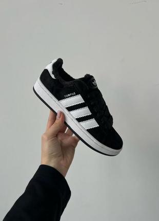 Женские кроссовки adidas campus зимние люкс качество
