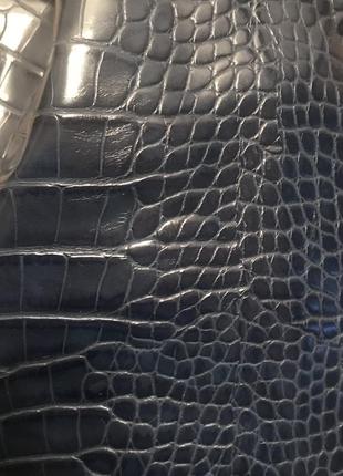 Нова сумка кісет екошкіра «крокодил» david jones6 фото