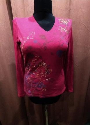 Кофточка цвета марсала 44-46 amma rachel