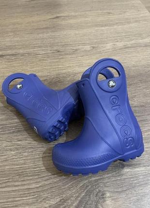 Crocs резиновые сапоги