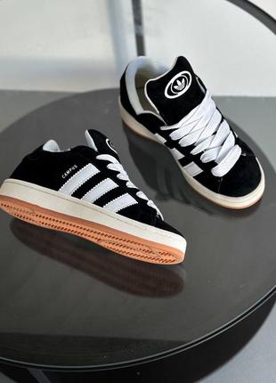 Женские кроссовки adidas campus зимние люкс качество