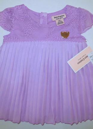 Костюм 2-ка платье туника и- лосины леггинсы на девочку 18 месяцев juicy couture3 фото