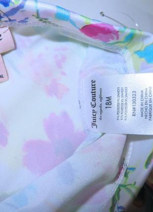 Костюм 2-ка платье туника и- лосины леггинсы на девочку 18 месяцев juicy couture9 фото