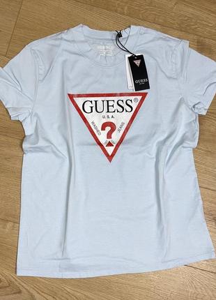 Футболка оригинал guess брендовая яркая футболка новая коллекция