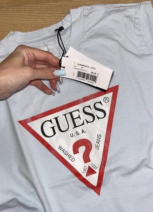 Футболка оригинал guess брендовая яркая футболка новая коллекция3 фото