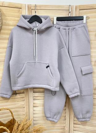 Теплый зимний костюм