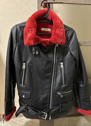 Женская дубленка