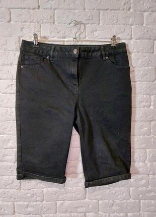 Фирменные стрейчевые джинсовые шорты