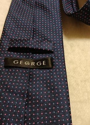 Якісна стильна брендова краватка george8 фото