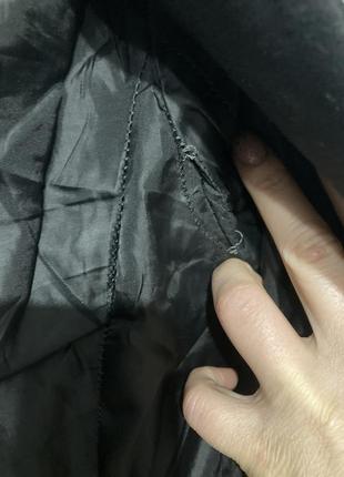 Трикотажный базовый черный жакет