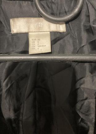 Трикотажный базовый черный жакет