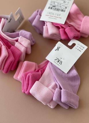 Набор носков zara 6-12мес