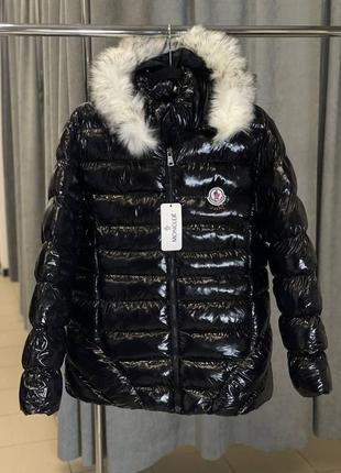 Женская куртка moncler монклер пухан пуховик курточка