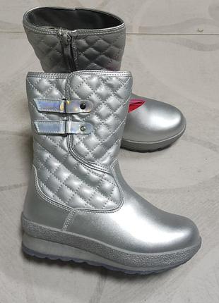 Зимові чобітки всередині натур вовна   29 розмір 30 розмір