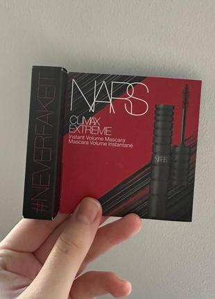 Об'ємна туш для вій nars climax extreme mascara 2 g5 фото