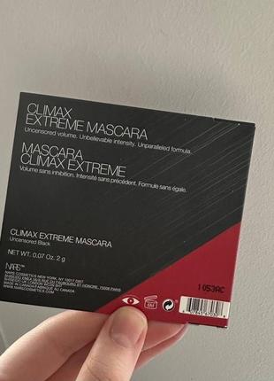 Объемная тушь для ресниц nars climax extreme mascara 2 g6 фото