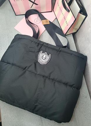 Стильная стеганая сумка. victoria’s secret. оригинал 🇺🇸7 фото